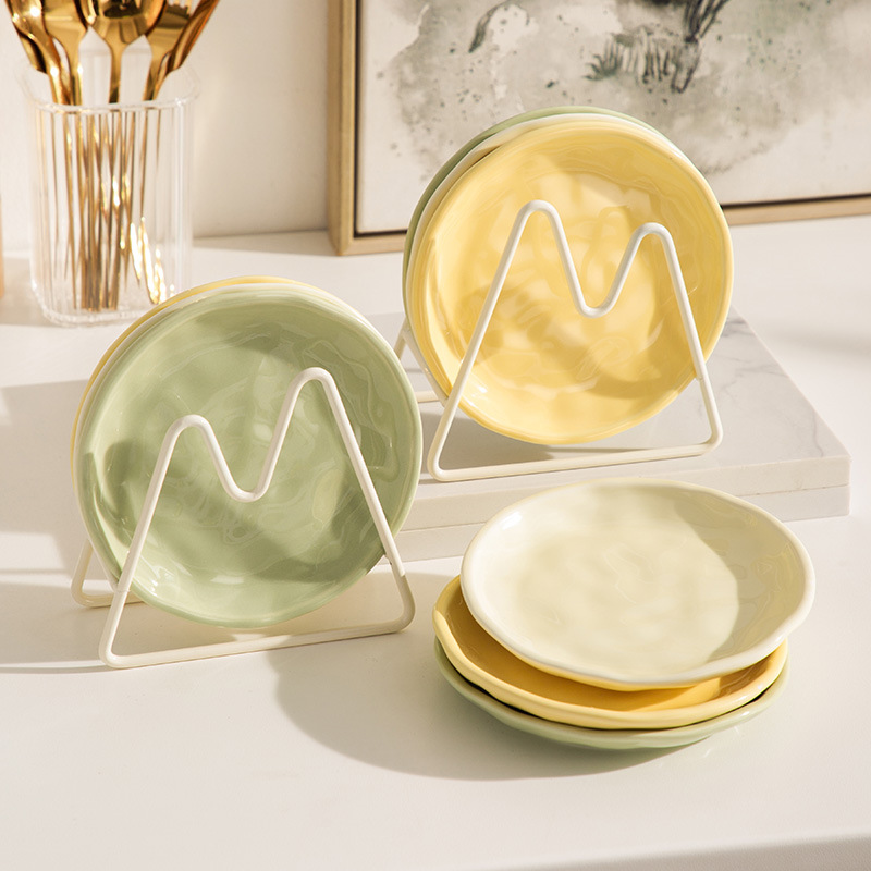 Travertine Tray Oval - Cream Luxury Plate Bone Dish Household