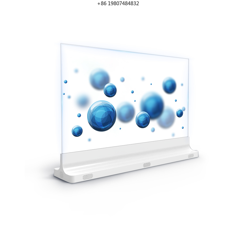 Interior Design Education - 55-Inch OLED Transparent Screen for Interior