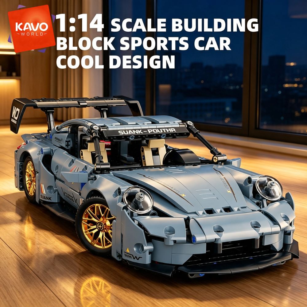 Interior Design Education - KAVOWORLD 973pcs Cool Toys Building Block