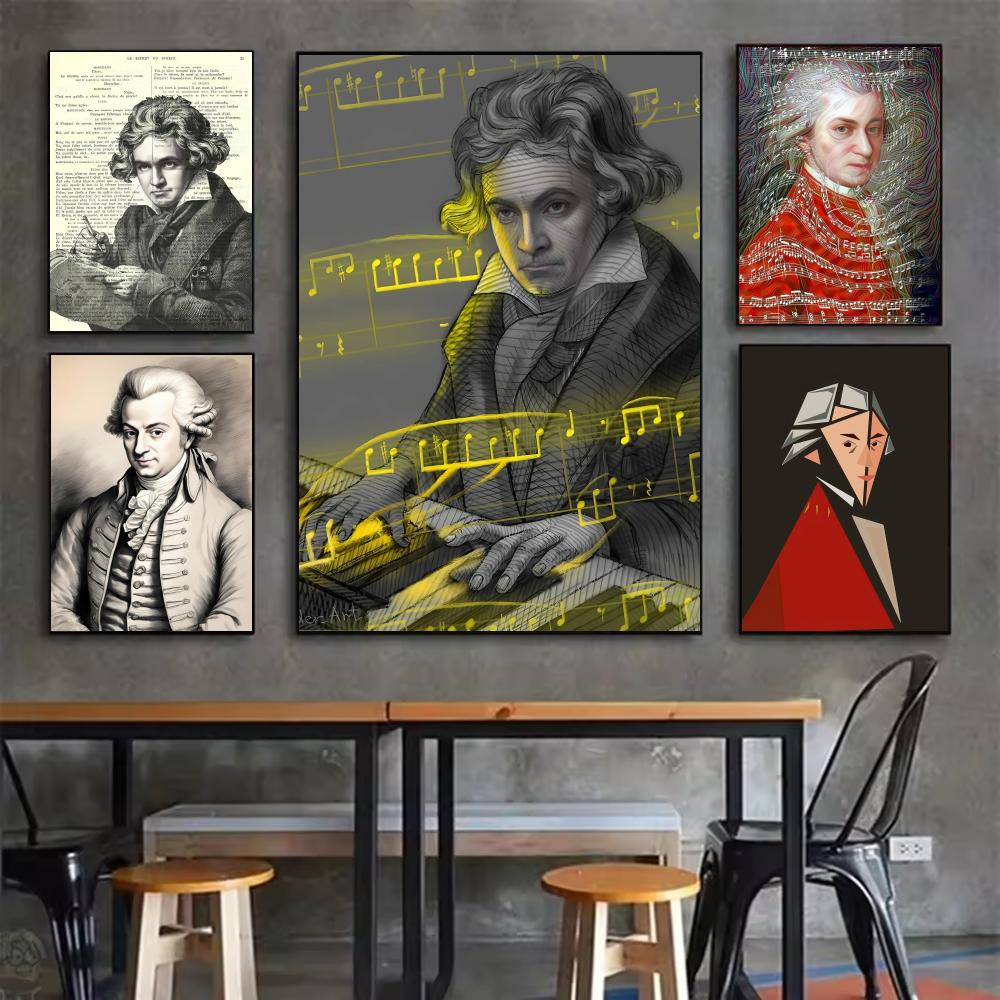 Classic Music M-Mozart Poster  - Interior Design Studio review and price