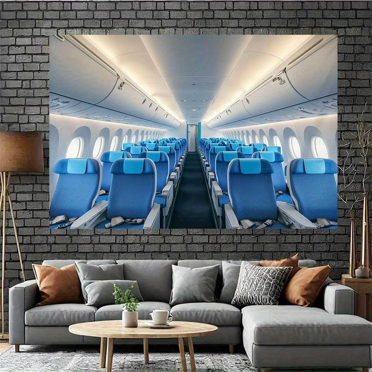 1pc aircraft cabin party Backg - Interior Design Years Of School review and price