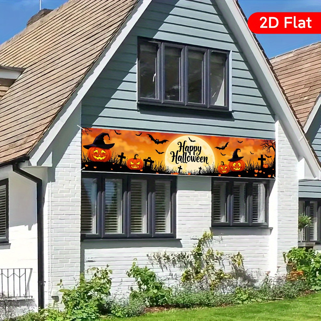 1-Piece Halloween Garden Banne - Interior Design Years Of School review and price