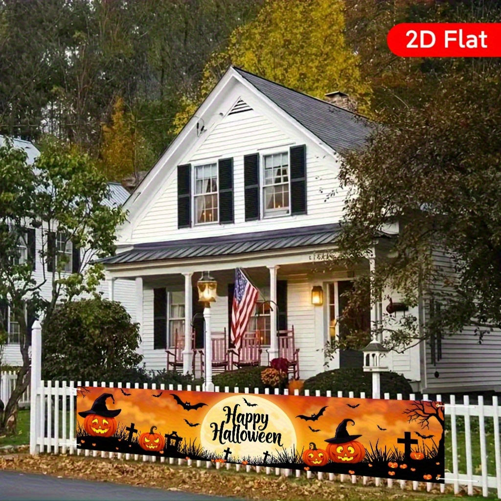 1-Piece Halloween Garden Banne - Interior Design Years Of School review and price