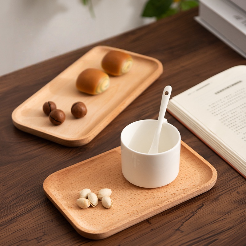 Solid Beech Wood Breakfast Tra - Travertine Tray Oval review and price