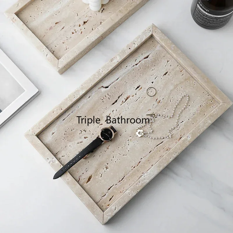 Natural Cave Stone Bathroom Su - Travertine Tray Oval review and price