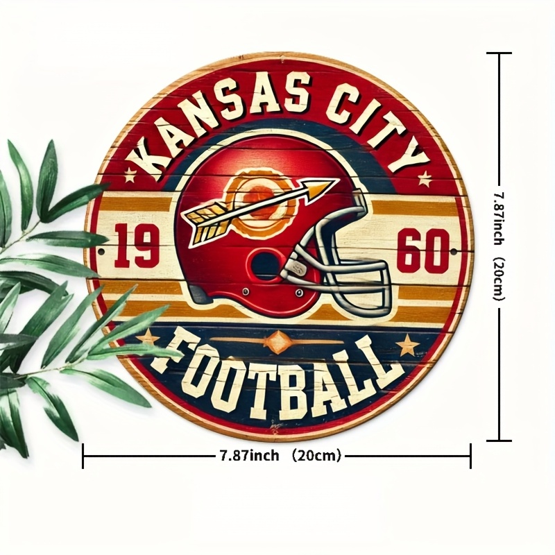1pc Kansas City football-theme - Interior Design Years Of School review and price