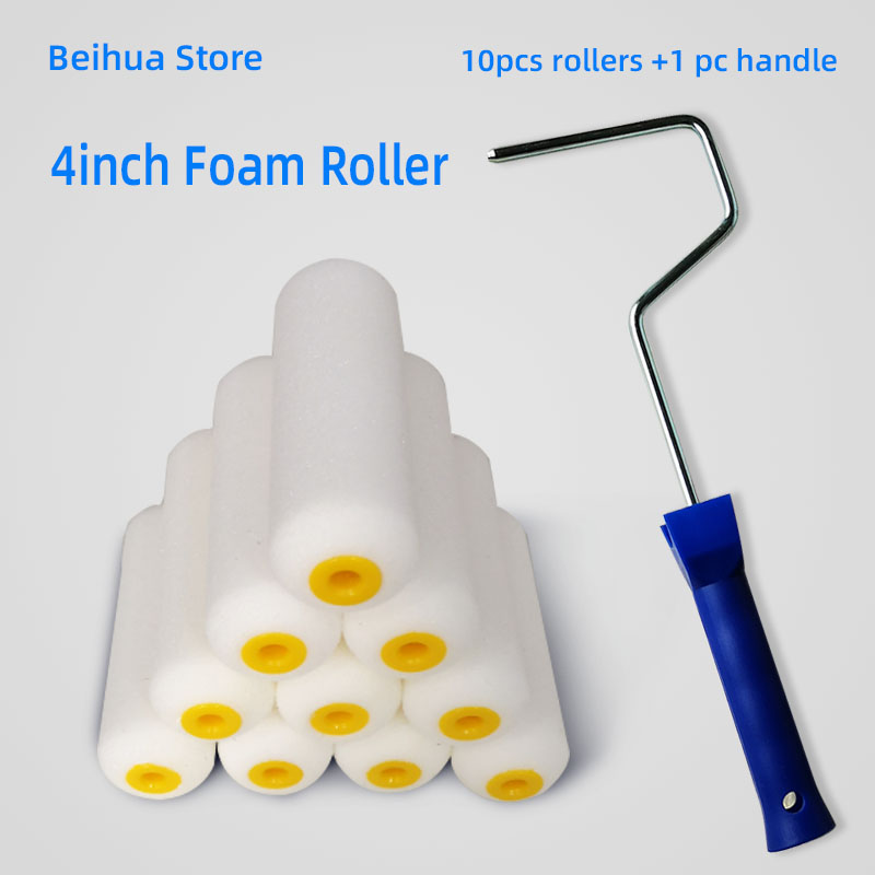 11pcs/set 4inch Foam Roller Br - Interior Design Drawing review and price