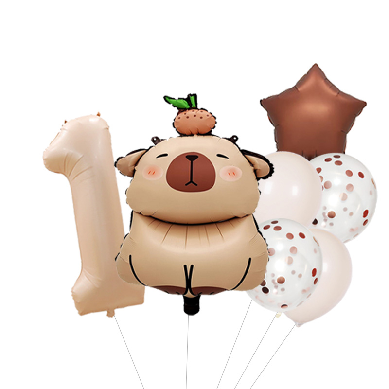 Capybara Balloon Set for Advan - Interior Design Years Of School review and price