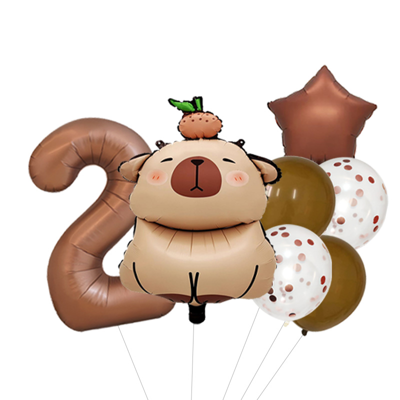 Capybara Balloon Set for Advan - Interior Design Years Of School review and price