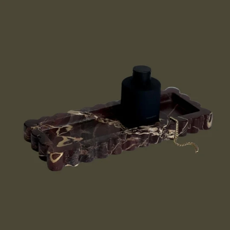 Natural Stone Purple Red Trave - Travertine Tray Oval review and price