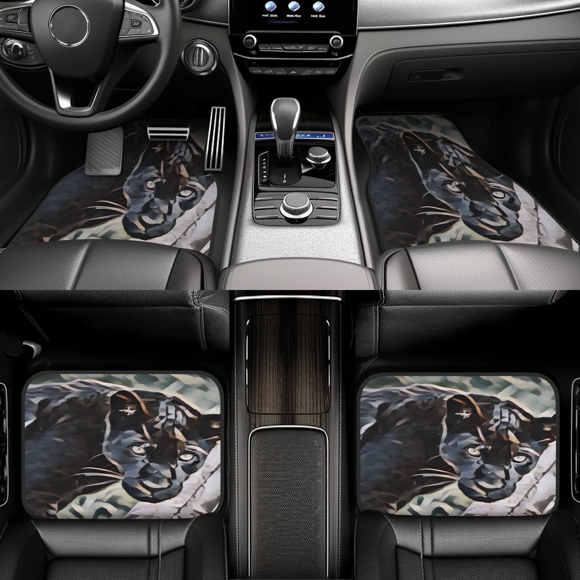 4pcs Black Panther In Studio C - Interior Design Studio review and price