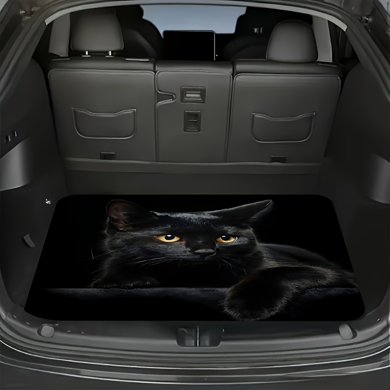 1pc Car Trunk Mat, 2D Graphic  - Interior Design Graphic Design review and price