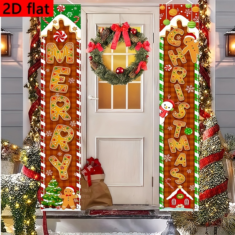 2-Pack 2D flat Christmas ginge - Interior Design Years Of School review and price