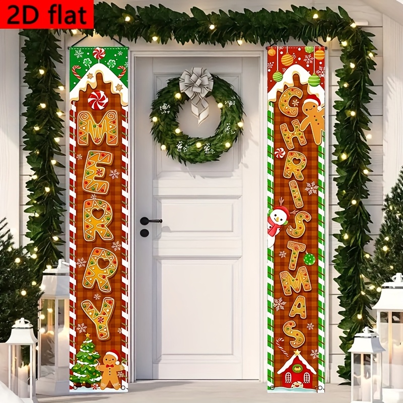 2-Pack 2D flat Christmas ginge - Interior Design Years Of School review and price