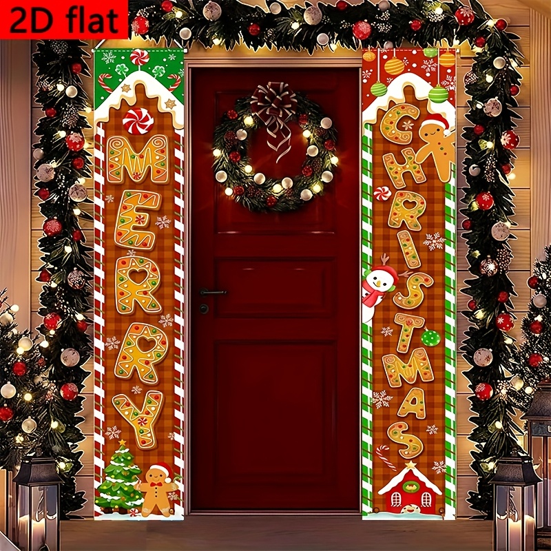 2-Pack 2D flat Christmas ginge - Interior Design Years Of School review and price