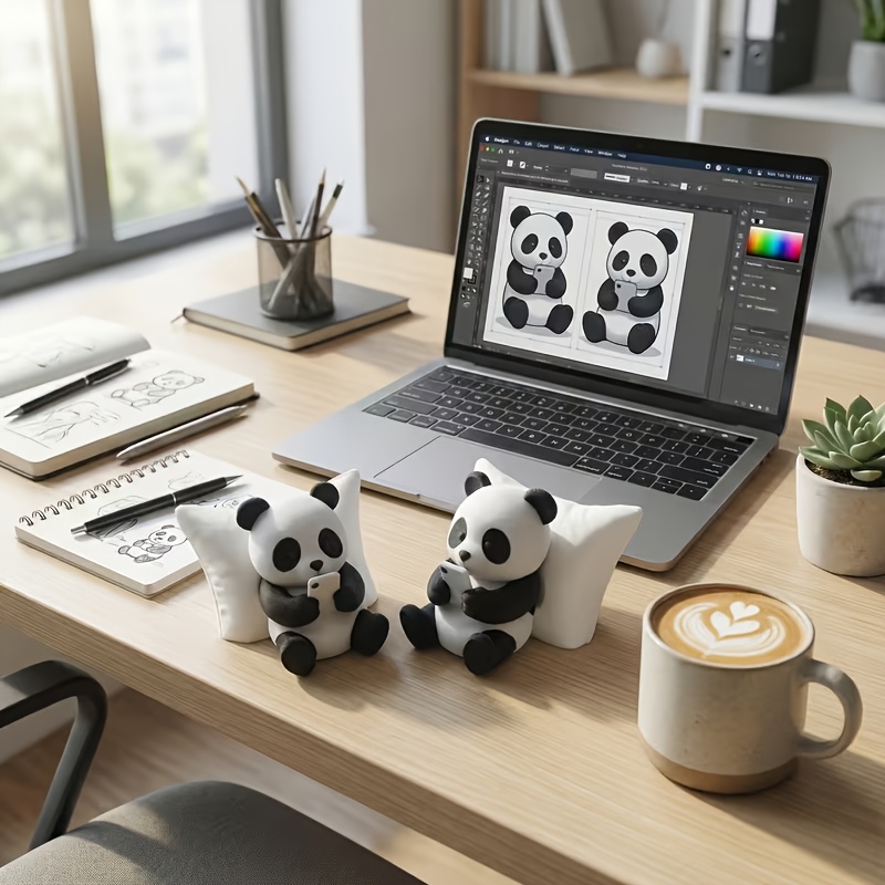 Collectible Panda Figurine, St - Interior Design Studio review and price