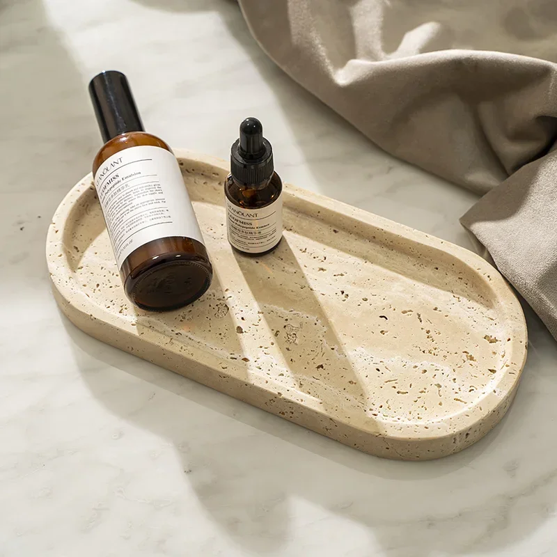 Oval Travertine Stone Tray for - Travertine Tray Oval review and price