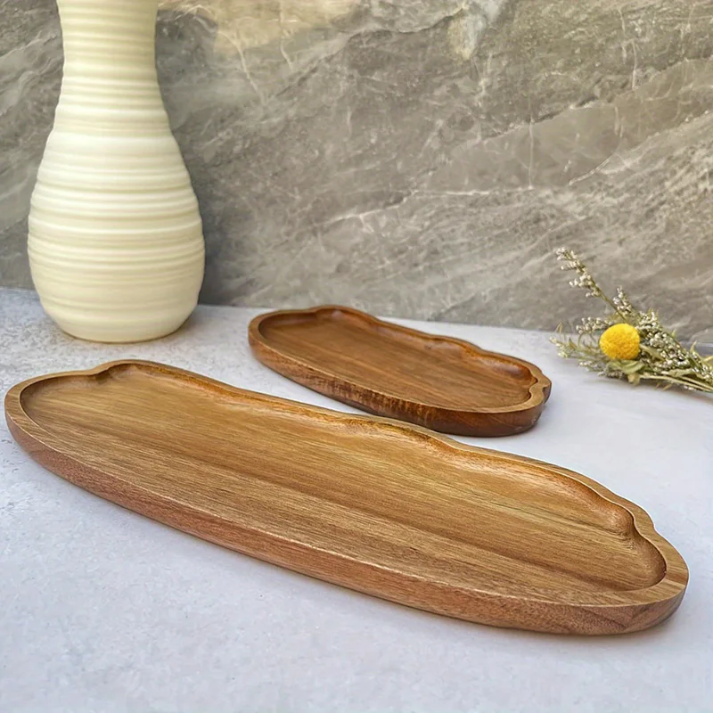 Japanese Style Wooden Tea Coff - Travertine Tray Oval review and price